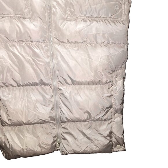 Calia Women's Outerwear Longline Snap Hooded Puffer Jacket, NWOT, Sz XS - Picture 4 of 10